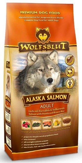 Wolfsblut Dog Alaska Salmon - łosoś i ryż 2kg Wolfsblut Dog Alaska Salmon - łosoś i ryż 2kg