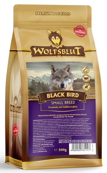 Wolfsblut Dog Black Bird Adult Small - indyk i bataty 500g Wolfsblut Dog Black Bird Adult Small - indyk i bataty 500g