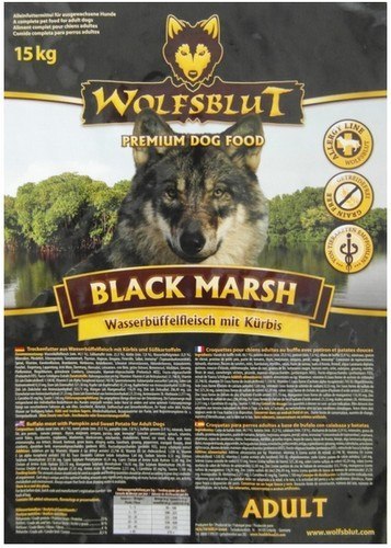 Wolfsblut Dog Black Marsh - bawół i dynia 2kg Wolfsblut Dog Black Marsh - bawół i dynia 2kg