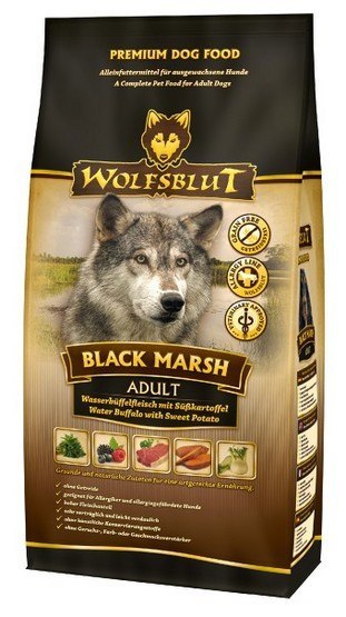 Wolfsblut Dog Black Marsh - bawół i dynia 500g Wolfsblut Dog Black Marsh - bawół i dynia 500g