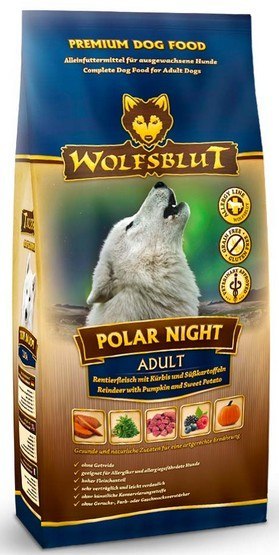 Wolfsblut Dog Polar Night - renifer i bataty 2kg Wolfsblut Dog Polar Night - renifer i bataty 2kg