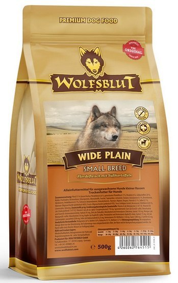 Wolfsblut Dog Wide Plain Small - konina i bataty 500g Wolfsblut Dog Wide Plain Small - konina i bataty 500g