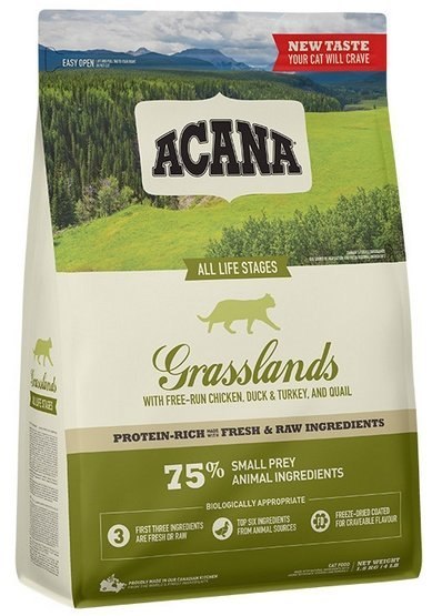 Acana Grasslands Cat & Kitten 340g Acana Grasslands Cat & Kitten 340g