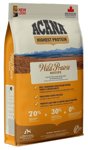 Acana Highest Protein Wild Prairie Dog 11,4kg Acana Highest Protein Wild Prairie Dog 11,4kg