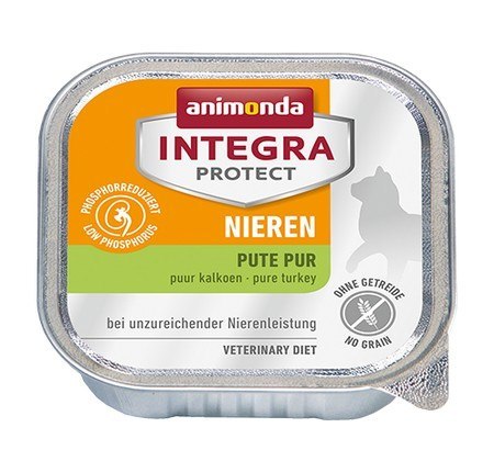 Animonda Integra Protect Nieren dla kota - z indykiem tacka 100g Animonda Integra Protect Nieren dla kota - z indykiem tacka 100g