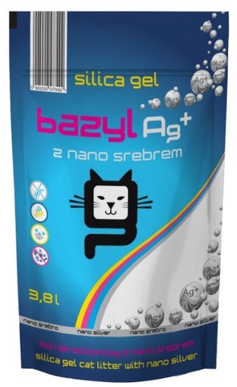 Bazyl Ag+ Silica gel 3,8L Bazyl Ag+ Silica gel 3,8L