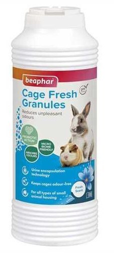 Beaphar Cage Fresh Granules - odświeżacz do klatek i kuwet 600g Beaphar Cage Fresh Granules - odświeżacz do klatek i kuwet 600g