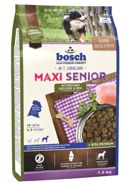 Bosch Maxi Senior 2,5kg Bosch Maxi Senior 2,5kg