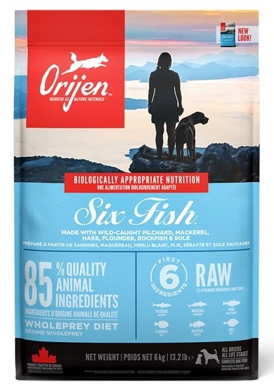 Orijen Adult 6 Fresh Fish 6kg Orijen Adult 6 Fresh Fish 6kg