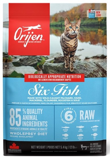 Orijen Cat 6 Fish 5,4kg Orijen Cat 6 Fish 5,4kg