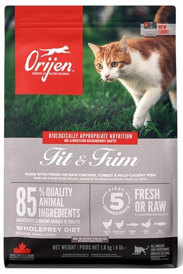 Orijen Cat Fit & Trim 1,8kg Orijen Cat Fit & Trim 1,8kg