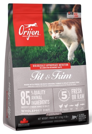 Orijen Cat Fit & Trim 1,8kg Orijen Cat Fit & Trim 1,8kg