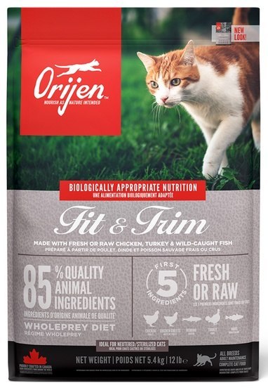 Orijen Cat Fit & Trim 5,4kg Orijen Cat Fit & Trim 5,4kg