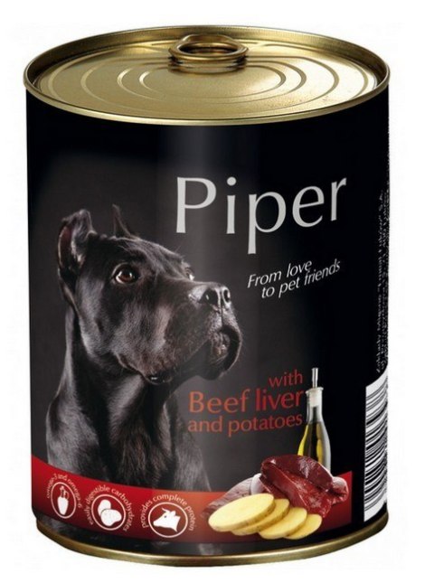 Piper Pies Wątroba wołowa i ziemniaki puszka 800g Piper Pies Wątroba wołowa i ziemniaki puszka 800g