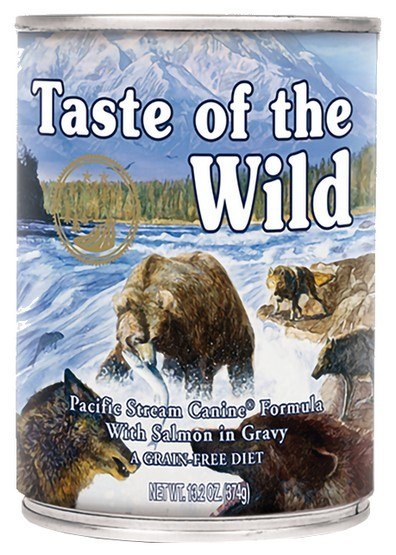 Taste of the Wild Pacific Stream Canine z mięsem z łososia puszka 390g Taste of the Wild Pacific Stream Canine z mięsem z łososia puszka 390g