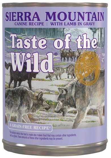 Taste of the Wild Sierra Mountain Canine puszka 390g Taste of the Wild Sierra Mountain Canine puszka 390g