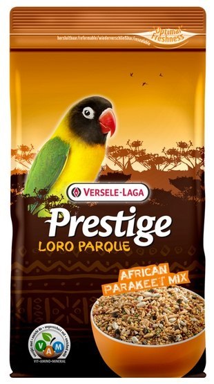 Versele-Laga Prestige African Parakeet Loro Parque Mix średnia afrykańska papuga (nierozłączka) 1kg Versele-Laga Prestige African Parakeet Loro Parque Mix średnia afrykańska papuga (nierozłączka) 1kg