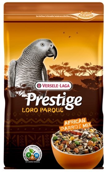 Versele-Laga Prestige African Parrot Loro Parque Mix papuga afrykańska 1kg Versele-Laga Prestige African Parrot Loro Parque Mix papuga afrykańska 1kg
