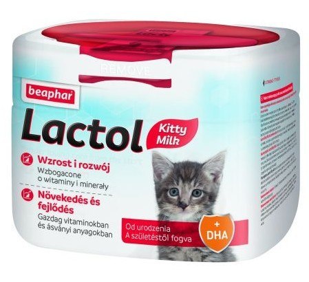 Beaphar Lactol Kitty Milk - preparat mlekozastępczy dla kociąt 250g Beaphar Lactol Kitty Milk - preparat mlekozastępczy dla kociąt 250g