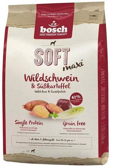 Bosch Soft Maxi Bawół Wodny & Bataty 1kg Bosch Soft Maxi Bawół Wodny & Bataty 1kg