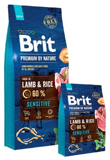 Brit Premium By Nature Sensitive Lamb 8kg Brit Premium By Nature Sensitive Lamb 8kg