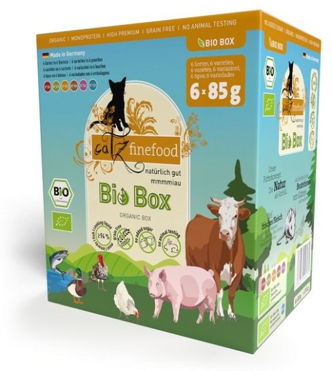 Catz Finefood Bio Multipack I N.503-513 saszetki 6x85g Catz Finefood Bio Multipack I N.503-513 saszetki 6x85g