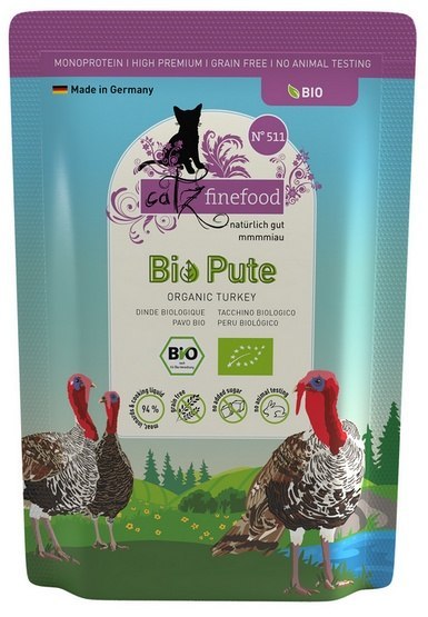 Catz Finefood Bio N.511 Indyk saszetka 85g Catz Finefood Bio N.511 Indyk saszetka 85g