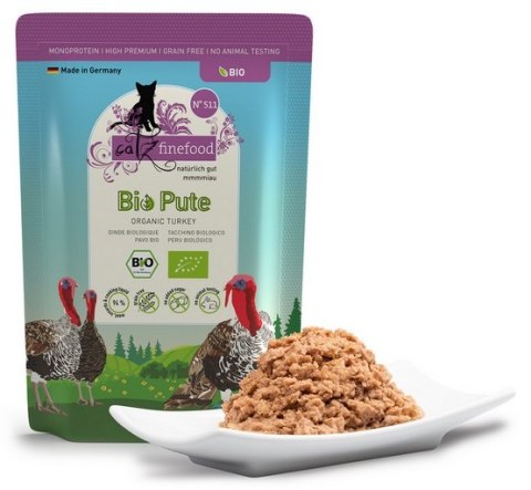 Catz Finefood Bio N.511 Indyk saszetka 85g Catz Finefood Bio N.511 Indyk saszetka 85g