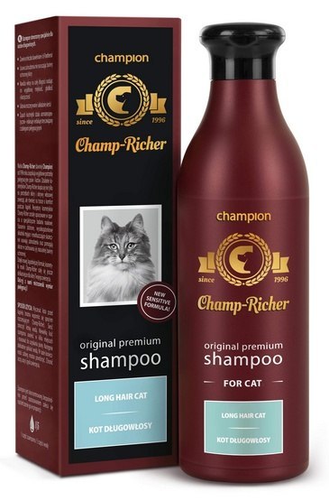 Champ-Richer Szampon dla kotów długowłosych 250ml Champ-Richer Szampon dla kotów długowłosych 250ml