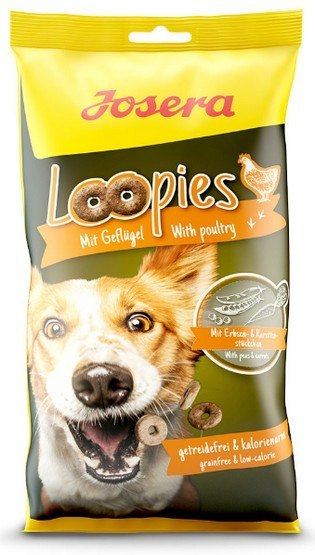 Josera Loopies Przysmak z drobiem 150g Josera Loopies Przysmak z drobiem 150g