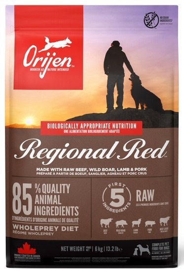 Orijen Regional Red 6kg Orijen Regional Red 6kg