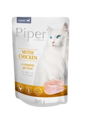 Piper Kot Kurczak saszetka 100g Piper Kot Kurczak saszetka 100g