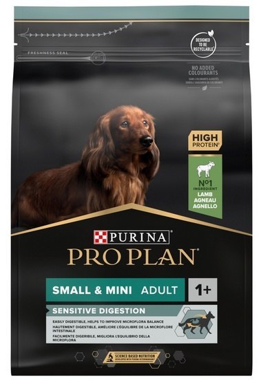 Purina Pro Plan Adult Small & Mini Sensitive Digestion Lamb 3kg Purina Pro Plan Adult Small & Mini Sensitive Digestion Lamb 3kg