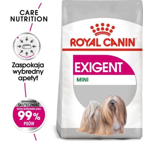Royal Canin Mini Exigent karma sucha dla psów dorosłych, ras małych, wybrednych 3kg Royal Canin Mini Exigent karma sucha dla psów dorosłych, ras małych, wybrednych 3kg