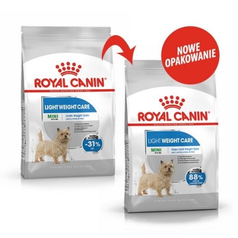 Royal Canin Mini Light Weight Care karma sucha dla psów dorosłych, ras małych z tendencją do nadwagi 1kg Royal Canin Mini Light Weight Care karma sucha dla psów dorosłych, ras małych z tendencją do nadwagi 1kg