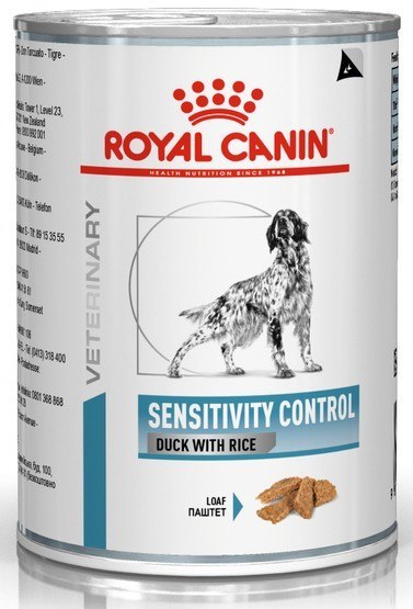 Royal Canin Veterinary Diet Canine Sensitivity Control kaczka i ryż puszka 420g Royal Canin Veterinary Diet Canine Sensitivity Control kaczka i ryż puszka 420g