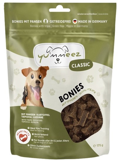 Yummeez bezzbożowe Kosteczki Żwacz 175g Yummeez bezzbożowe Kosteczki Żwacz 175g