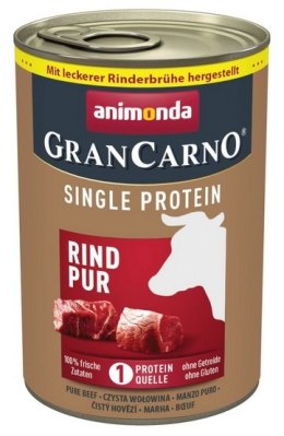 Animonda GranCarno Single Protein Wołowina puszka 400g
