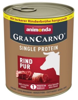 Animonda GranCarno Single Protein Wołowina puszka 800g