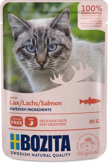 Bozita Cat Łosoś w sosie saszetka 85g Bozita Cat Łosoś w sosie saszetka 85g
