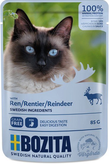Bozita Cat Renifer w sosie saszetka 85g Bozita Cat Renifer w sosie saszetka 85g