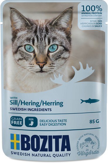 Bozita Cat Śledź w sosie saszetka 85g Bozita Cat Śledź w sosie saszetka 85g