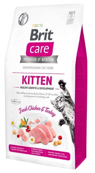 Brit Care Cat Grain Free Kitten Healthy Growth & Development 7kg Brit Care Cat Grain Free Kitten Healthy Growth & Development 7kg