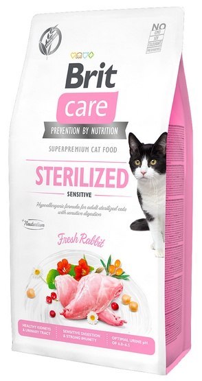 Brit Care Cat Grain Free Sterilized Sensitive 2kg Brit Care Cat Grain Free Sterilized Sensitive 2kg