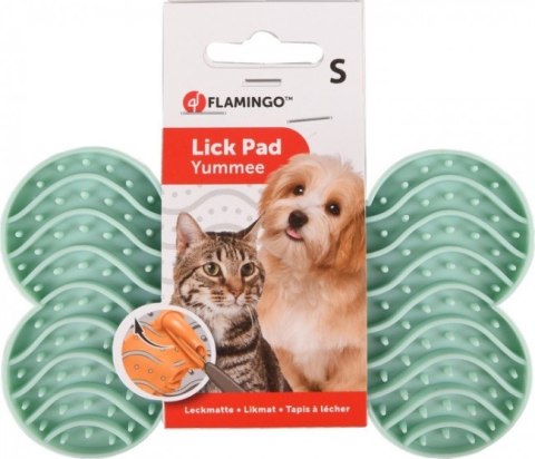 Flamingo Lick Pad Mata antystresowa S zielona Flamingo Lick Pad Mata antystresowa S zielona