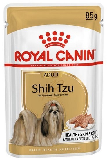 Royal Canin Shih Tzu Adult karma mokra dla psów dorosłych rasy shih tzu saszetka 85g Royal Canin Shih Tzu Adult karma mokra dla psów dorosłych rasy shih tzu saszetka 85g
