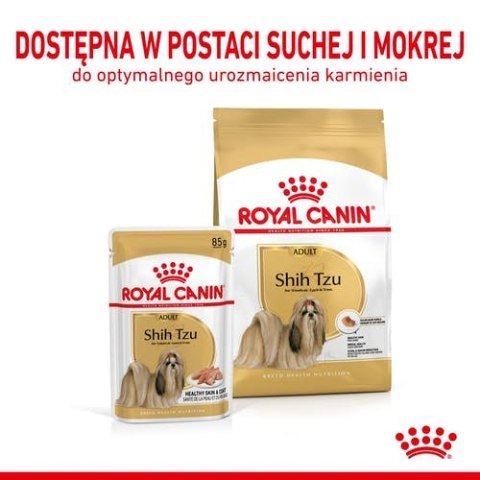 Royal Canin Shih Tzu Adult karma mokra dla psów dorosłych rasy shih tzu saszetka 85g Royal Canin Shih Tzu Adult karma mokra dla psów dorosłych rasy shih tzu saszetka 85g