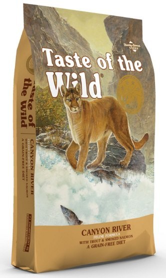 Taste of the Wild Canyon River Feline z pstrągiem i łososiem 6,6kg Taste of the Wild Canyon River Feline z pstrągiem i łososiem 6,6kg