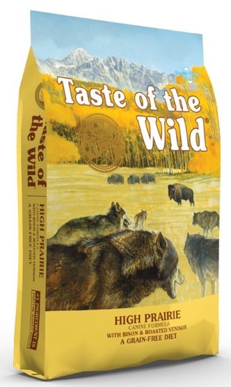 Taste of the Wild High Prairie Canine z mięsem z bizona 5,6kg Taste of the Wild High Prairie Canine z mięsem z bizona 5,6kg