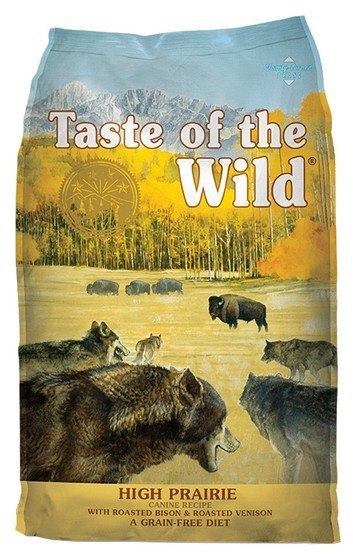 Taste of the Wild High Prairie Canine z mięsem z bizona 5,6kg Taste of the Wild High Prairie Canine z mięsem z bizona 5,6kg